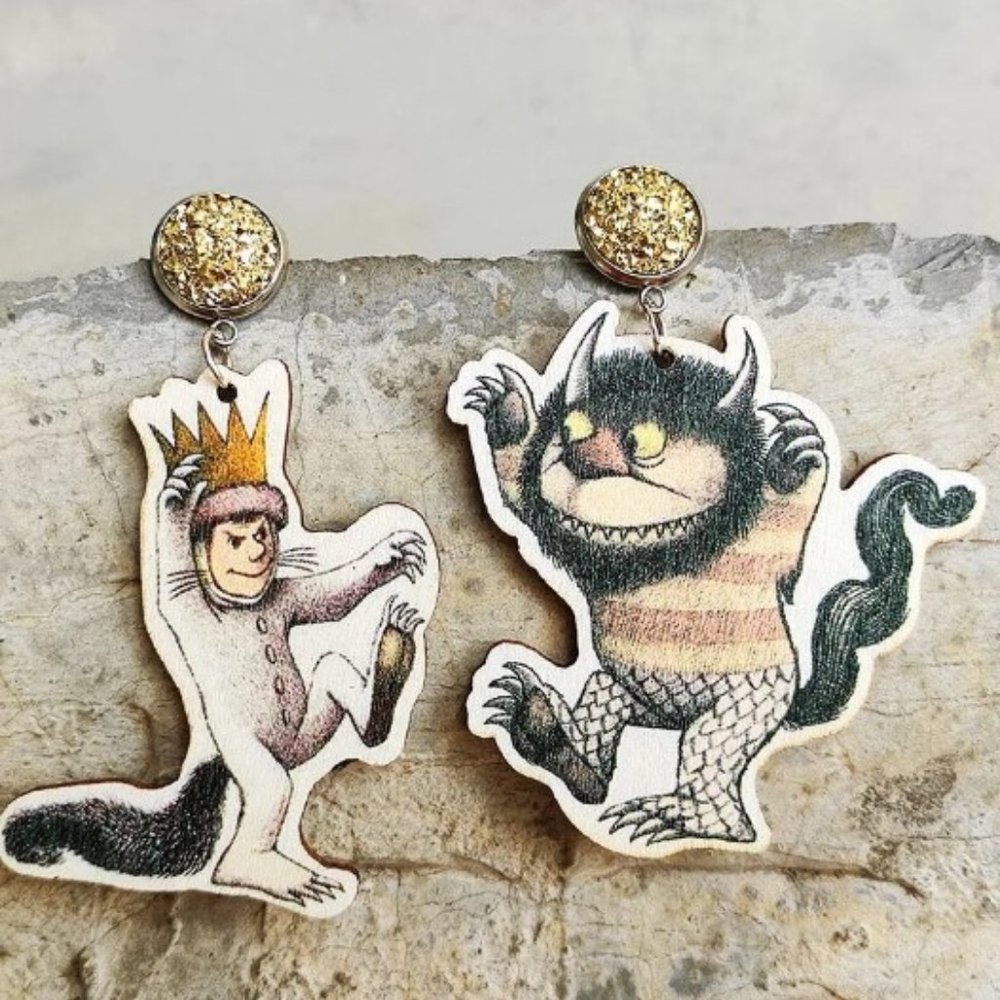 Where The Wild Things Are Earrings